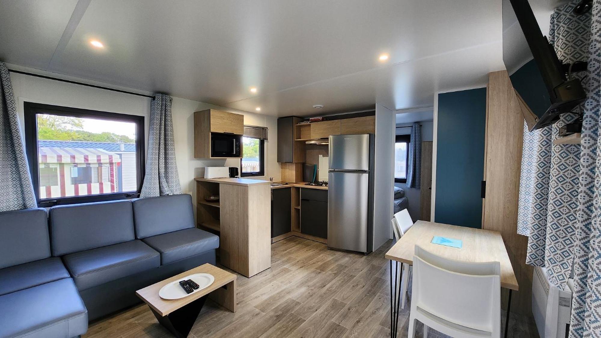 Camping Le Balcon De La Baie Saint-Marcan Экстерьер фото
